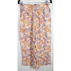 NWT Nicole Miller Linen Wide Leg Pants Size S